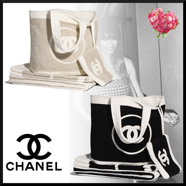 21SS新作夏に大活躍 シャネル ビーチ タオル マザーズバッグコピー AA7564 B05656 NC407